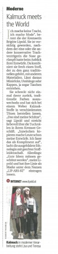 Pressebericht Kurier 1-2012